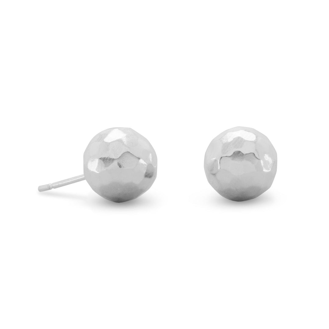 Introducing our exquisite 10 mm ball post earrings, crafted from the finest .925 Sterling Silver. These earrings embody the perfect balance of simplicity and elegance, with their sleek and understated design. The lustrous shine of the sterling silver adds a touch of sophistication to any outfit, making them a versatile accessory for any occasion.