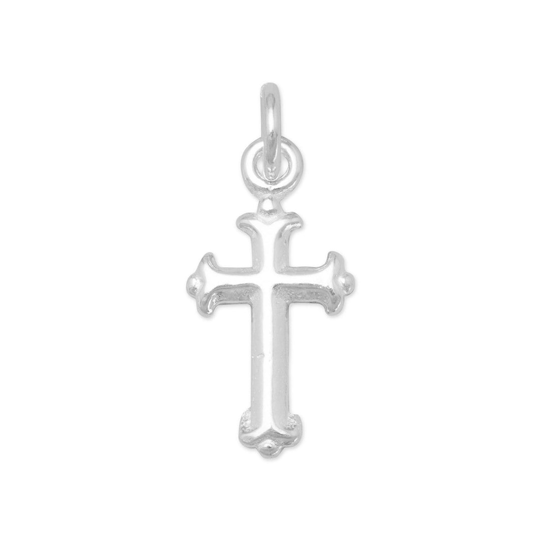 Introducing our Sterling Silver Cross Pendant with extra small design , a timeless piece that exudes elegance and spirituality. Made from .925 sterling silver, this pendant boasts a sleek and minimalist design, measuring 16mm x 7mm.