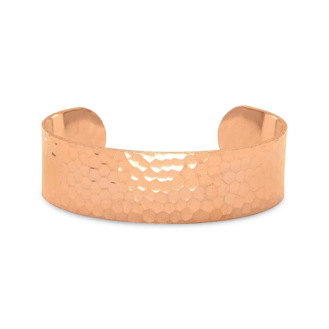 Introducing our exquisite 19 mm hammered solid copper cuff bracelet. A stunning piece of jewelry that is perfect for both men and women. This cuff bracelet is crafted from high-quality copper, which is renowned for its durability and longevity. The hammered texture adds a touch of elegance that can be worn on any occasion. One of the key features of this cuff bracelet is its lightweight construction, which ensures maximum comfort and ease of wear.