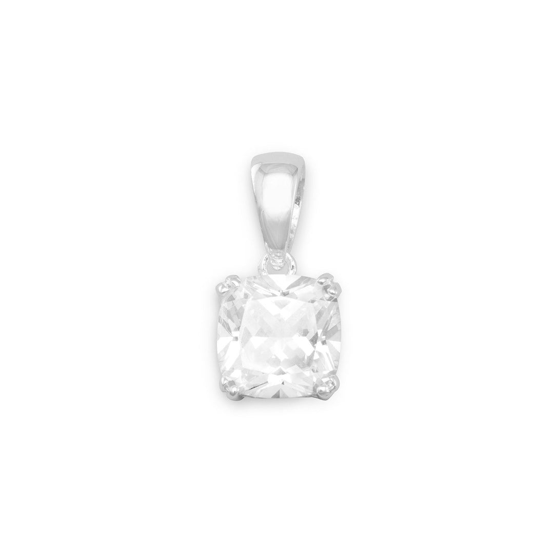 Introducing our exquisite 8mm soft square Cubic Zirconia pendant, crafted from premium .925 Sterling Silver. This pendant boasts the unparalleled value of cubic zirconia, renowned for its stunning sparkle and durability. The filigree side design adds a beautiful touch of elegance, elevating the pendant to a true statement piece. The square setting is a popular choice in contemporary jewelry design, making this pendant a must-have addition to any jewelry collection.