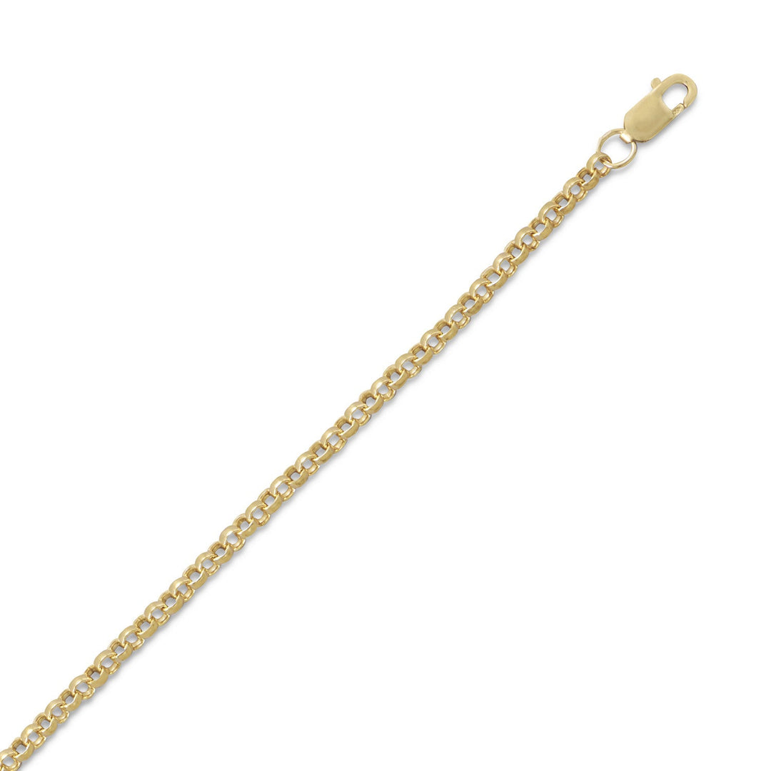 14 Karat Gold Filled 2.6mm Rolo Chain Necklace